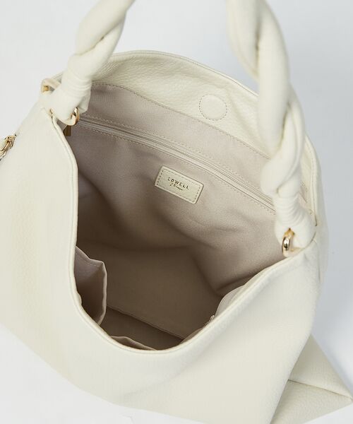 LOWELL Things / ロウェルシングス ショルダーバッグ | 【STORY掲載】Mira/WハンドルHOBOワンショルダーバッグ | 詳細17