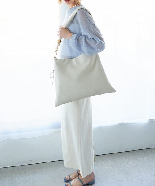 LOWELL Things / ロウェルシングス ショルダーバッグ | 【STORY掲載】Mira/WハンドルHOBOワンショルダーバッグ | 詳細9