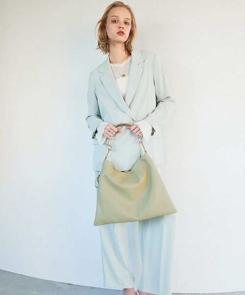 LOWELL Things / ロウェルシングス ショルダーバッグ | 【STORY掲載】Mira/WハンドルHOBOワンショルダーバッグ | 詳細24