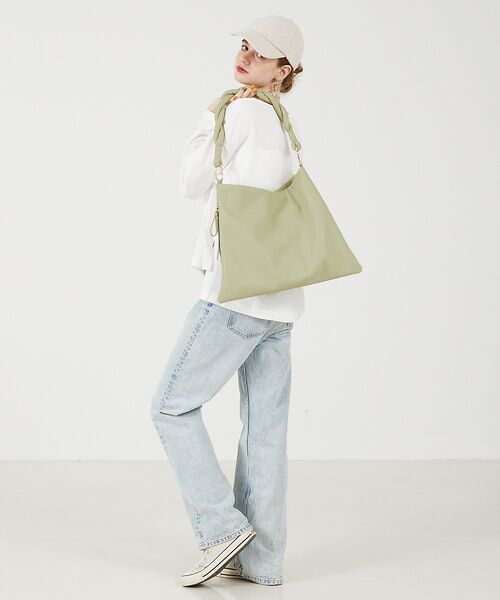 LOWELL Things / ロウェルシングス ショルダーバッグ | 【STORY掲載】Mira/WハンドルHOBOワンショルダーバッグ | 詳細26