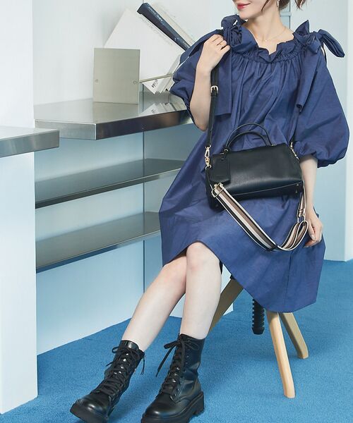 LOWELL Things / ロウェルシングス ボストンバッグ | 【千葉由佳さん】コラボ2WAYボストンバッグ | 詳細3