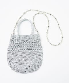 LOWELL Things / ロウェルシングス ショルダーバッグ | ●SOUER/マクラメビーズショルダー