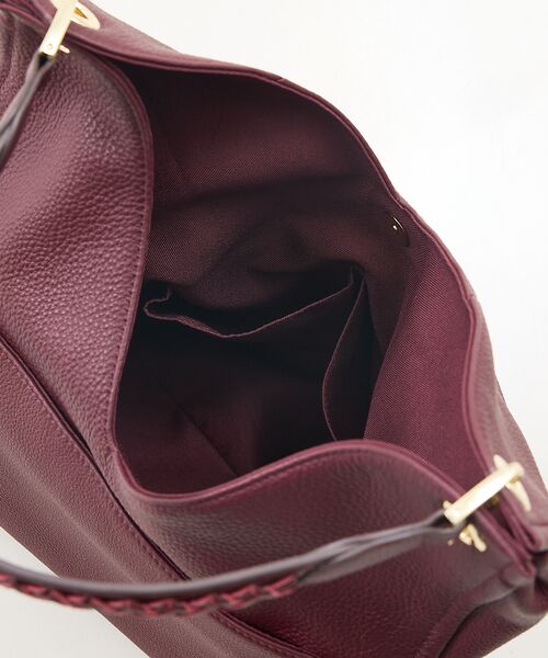 LOWELL Things / ロウェルシングス ショルダーバッグ | Valley/かがりレザーワンショルダー | 詳細13