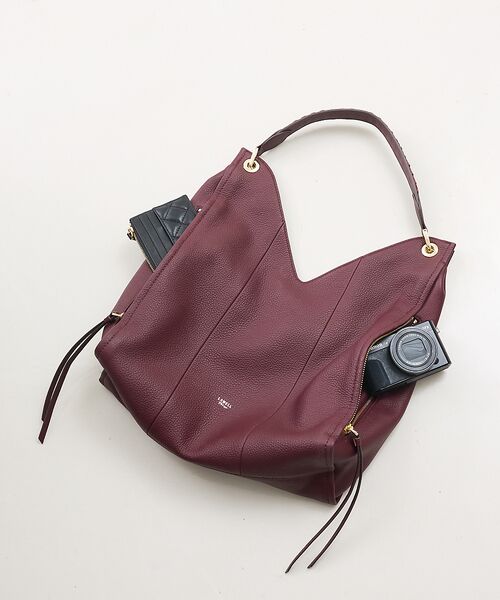 LOWELL Things / ロウェルシングス ショルダーバッグ | Valley/かがりレザーワンショルダー | 詳細16