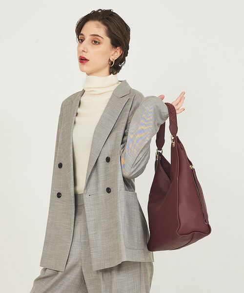 LOWELL Things / ロウェルシングス ショルダーバッグ | Valley/かがりレザーワンショルダー | 詳細2