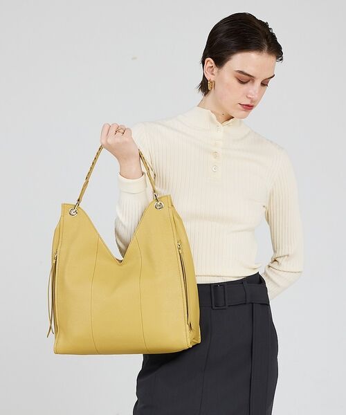 LOWELL Things / ロウェルシングス ショルダーバッグ | Valley/かがりレザーワンショルダー | 詳細21