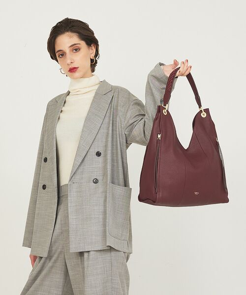 LOWELL Things / ロウェルシングス ショルダーバッグ | Valley/かがりレザーワンショルダー | 詳細3