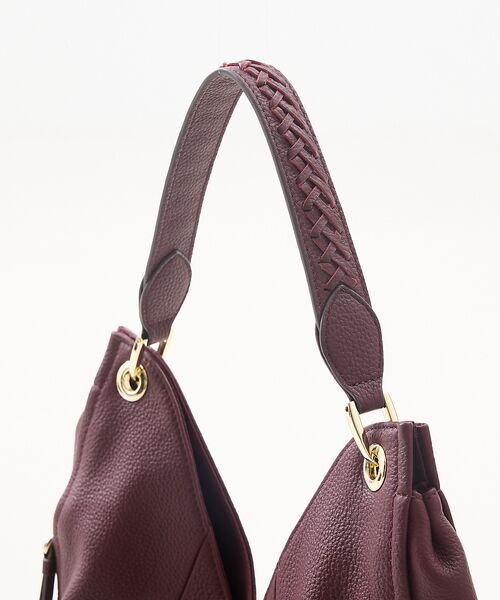 LOWELL Things / ロウェルシングス ショルダーバッグ | Valley/かがりレザーワンショルダー | 詳細8