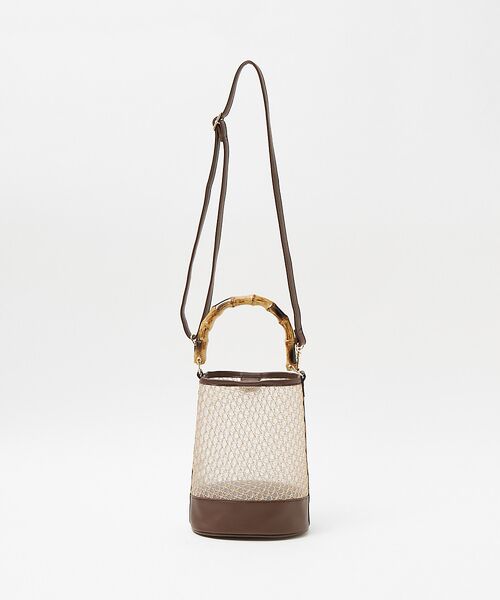 LOWELL Things / ロウェルシングス ハンドバッグ | ●SOUER/バンブーハンドルチュールバッグ | 詳細18