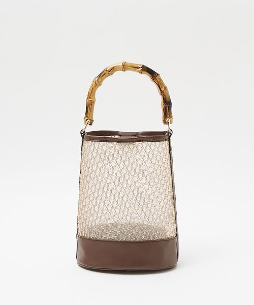 LOWELL Things / ロウェルシングス ハンドバッグ | ●SOUER/バンブーハンドルチュールバッグ | 詳細19