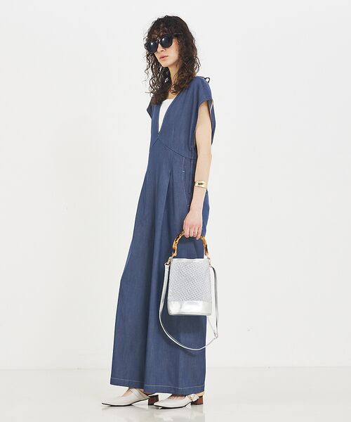 LOWELL Things / ロウェルシングス ハンドバッグ | ●SOUER/バンブーハンドルチュールバッグ | 詳細23