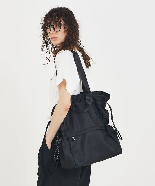 LOWELL Things/ロウェルシングス ●SOUER/3WAYリュックトート ブラック F LOWELL Things/ロウェルシングス ●SOUER/3WAYリュックトート ブラック F