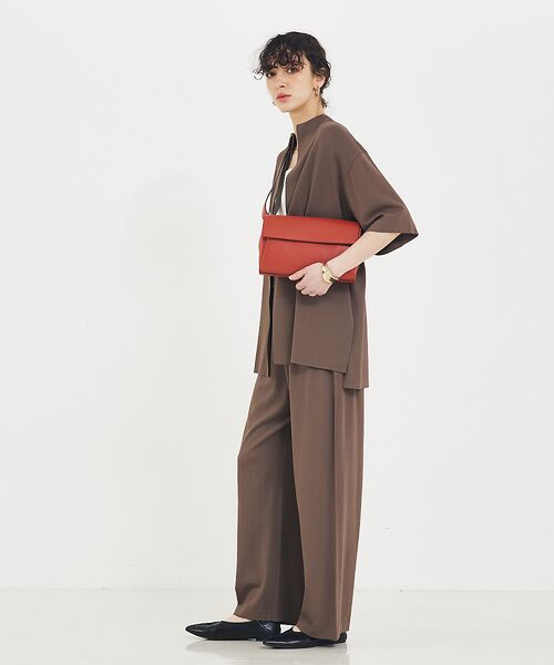 LOWELL Things / ロウェルシングス メッセンジャーバッグ・ウエストポーチ | Stri/レザークロスボディバッグ | 詳細24