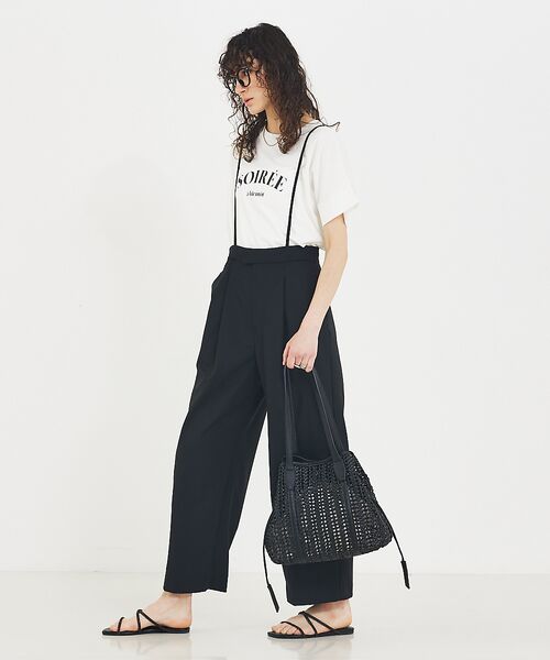 LOWELL Things / ロウェルシングス かごバック | Ciel/ドロストメッシュトートバッグ | 詳細4