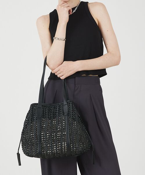 LOWELL Things / ロウェルシングス かごバック | Ciel/ドロストメッシュトートバッグ | 詳細6