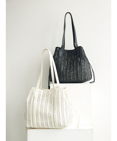 LOWELL Things / ロウェルシングス かごバック | Ciel/ドロストメッシュトートバッグ | 詳細27