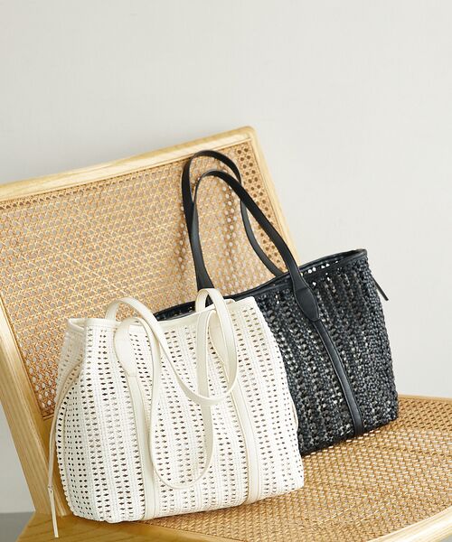 LOWELL Things / ロウェルシングス かごバック | Ciel/ドロストメッシュトートバッグ | 詳細15