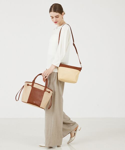 LOWELL Things / ロウェルシングス かごバック | Sheer/シアーメッシュ2WAYトート | 詳細12