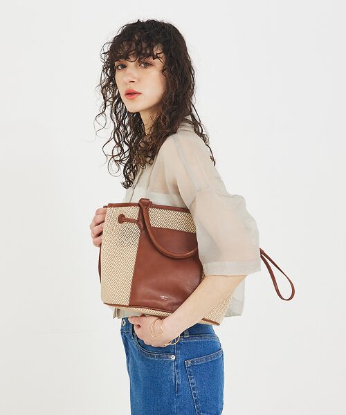 LOWELL Things / ロウェルシングス かごバック | Sheer/シアーメッシュ2WAYトート | 詳細13