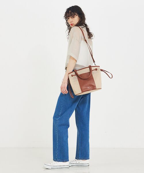 LOWELL Things / ロウェルシングス かごバック | Sheer/シアーメッシュ2WAYトート | 詳細14