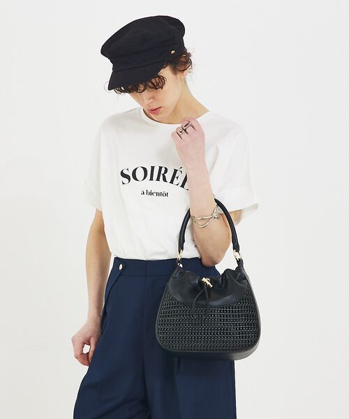 LOWELL Things/ロウェルシングス Merge/メッシュ2wayショルダーバッグ【予約】 ブラック F LOWELL Things/ロウェルシングス Merge/メッシュ2wayショルダーバッグ【予約】 ブラック F