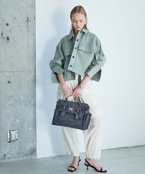 LOWELL Things / ロウェルシングス トートバッグ | 【CLASSY掲載】ABILITY/ナイロンBELTEDトート | 詳細2