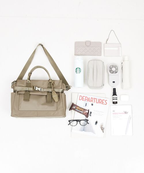 LOWELL Things / ロウェルシングス トートバッグ | 【CLASSY掲載】ABILITY/ナイロンBELTEDトート | 詳細13