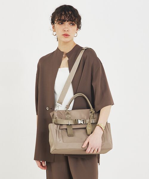 LOWELL Things / ロウェルシングス トートバッグ | 【CLASSY掲載】ABILITY/ナイロンBELTEDトート | 詳細15