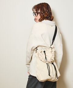 LOWELL Things / ロウェルシングス ショルダーバッグ | ●SOEUR/フリルハンドルショルダーバッグ