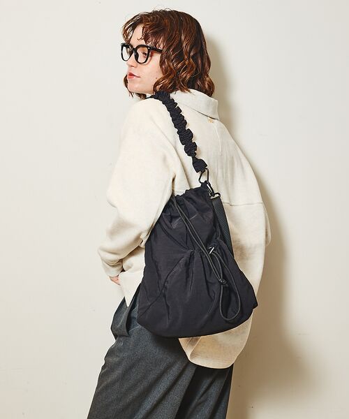 LOWELL Things / ロウェルシングス ショルダーバッグ | ●SOEUR/フリルハンドルショルダーバッグ | 詳細1