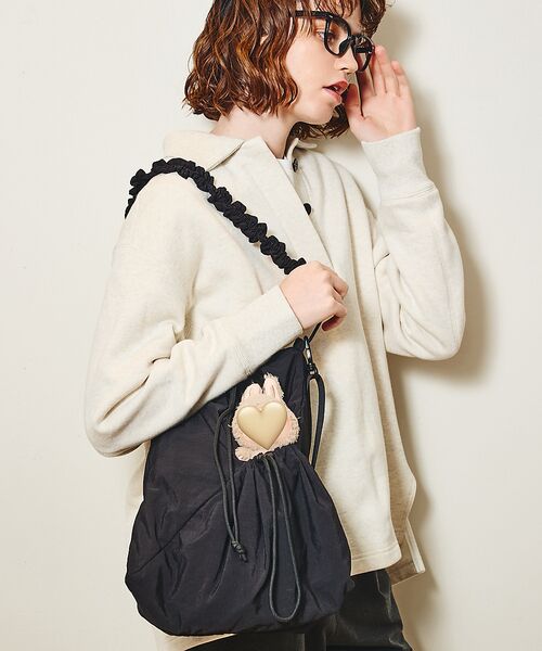 LOWELL Things / ロウェルシングス ショルダーバッグ | ●SOEUR/フリルハンドルショルダーバッグ | 詳細4