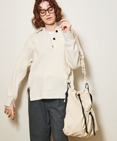 LOWELL Things / ロウェルシングス ショルダーバッグ | ●SOEUR/フリルハンドルショルダーバッグ | 詳細17