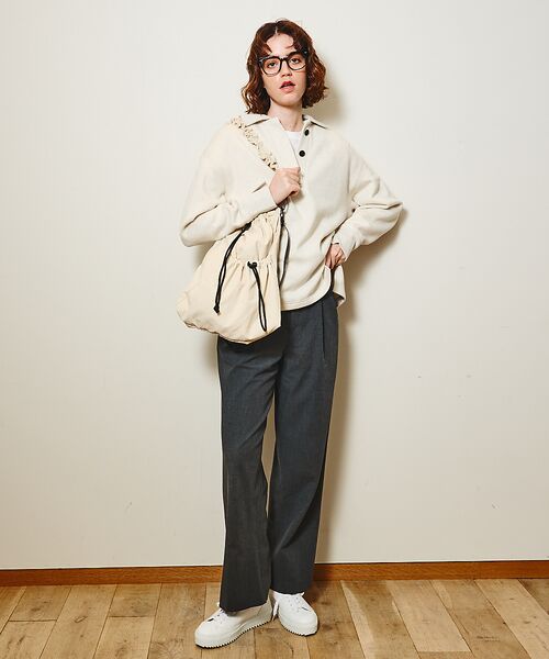 LOWELL Things / ロウェルシングス ショルダーバッグ | ●SOEUR/フリルハンドルショルダーバッグ | 詳細18