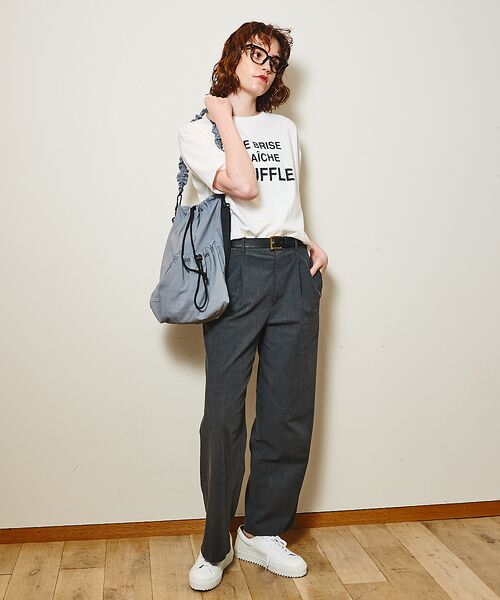 LOWELL Things / ロウェルシングス ショルダーバッグ | ●SOEUR/フリルハンドルショルダーバッグ | 詳細24