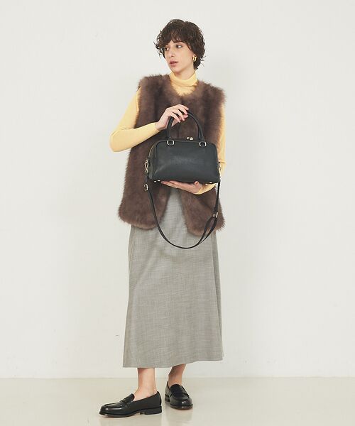 LOWELL Things / ロウェルシングス ボストンバッグ | ●SOEUR/レザーボストンバッグ | 詳細12