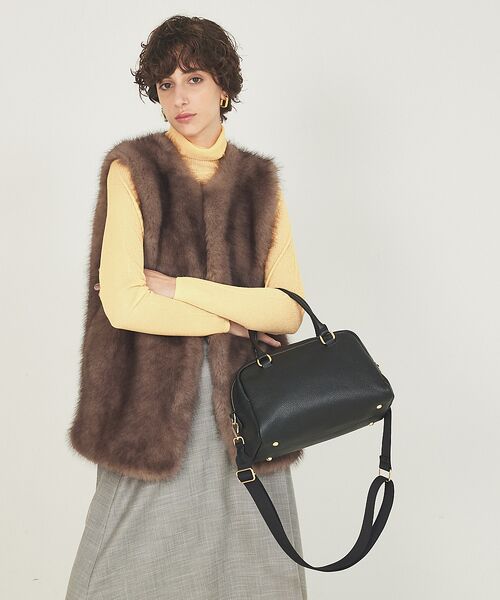 LOWELL Things / ロウェルシングス ボストンバッグ | ●SOEUR/レザーボストンバッグ | 詳細13