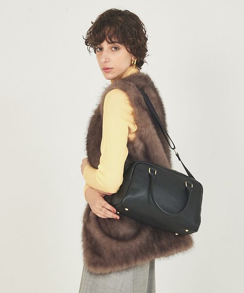 LOWELL Things / ロウェルシングス ボストンバッグ | ●SOEUR/レザーボストンバッグ | 詳細14