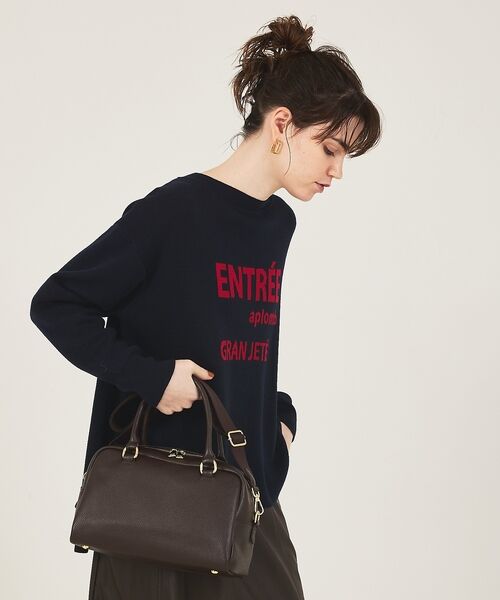 LOWELL Things / ロウェルシングス ボストンバッグ | 【新色追加】SOEUR/レザーボストンバッグ | 詳細23