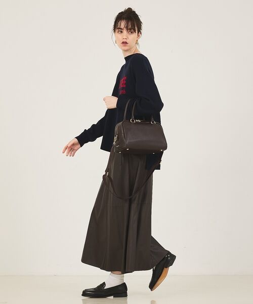 LOWELL Things / ロウェルシングス ボストンバッグ | 【新色追加】SOEUR/レザーボストンバッグ | 詳細26