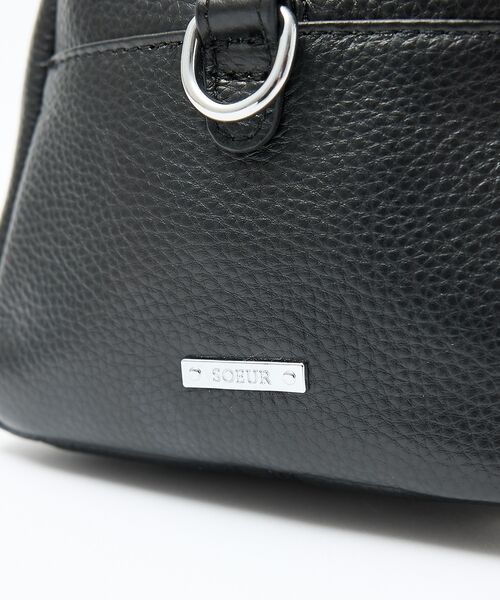 LOWELL Things / ロウェルシングス ボストンバッグ | 【新色追加】SOEUR/レザーボストンバッグ | 詳細14