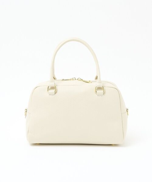 LOWELL Things / ロウェルシングス ボストンバッグ | 【新色追加】SOEUR/レザーボストンバッグ（アイボリー）