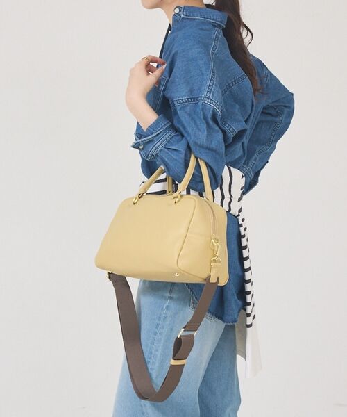 LOWELL Things / ロウェルシングス ボストンバッグ | 【新色追加】SOEUR/レザーボストンバッグ | 詳細21