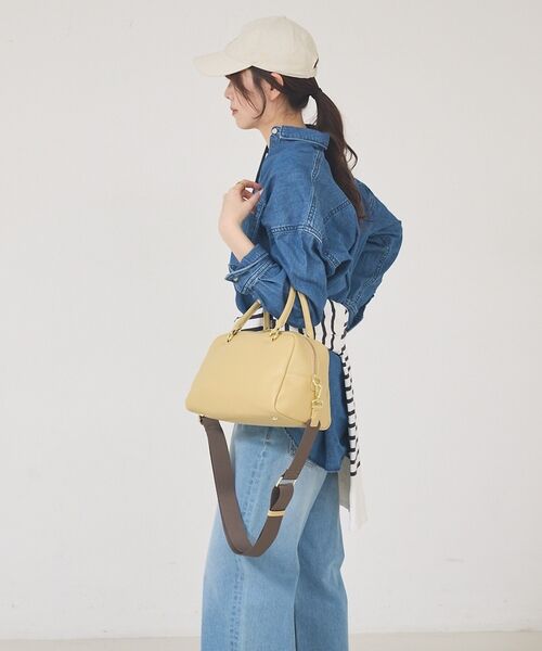 LOWELL Things / ロウェルシングス ボストンバッグ | 【新色追加】SOEUR/レザーボストンバッグ | 詳細23