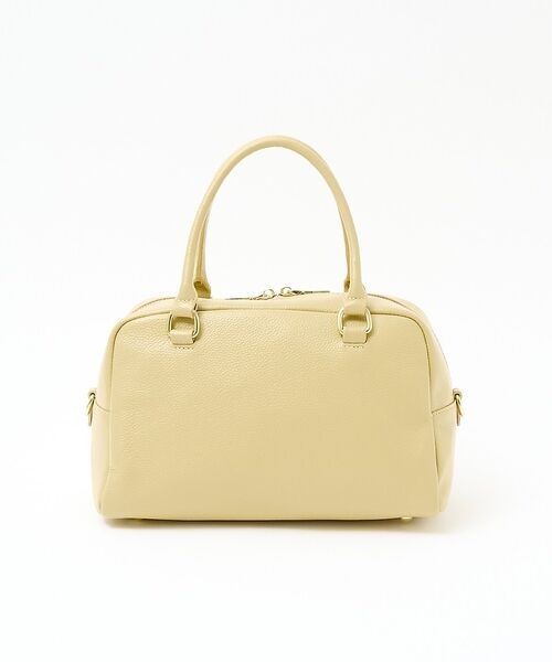 LOWELL Things / ロウェルシングス ボストンバッグ | 【新色追加】SOEUR/レザーボストンバッグ（クリーム）