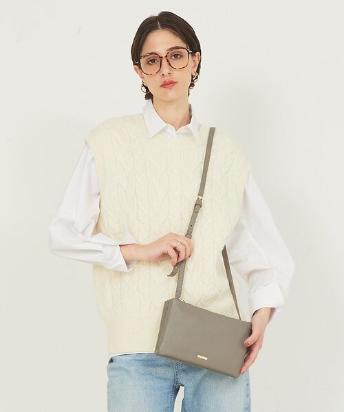 LOWELL Things / ロウェルシングス ショルダーバッグ | ●SOEUR/ダブルファスナーミニショルダー | 詳細4