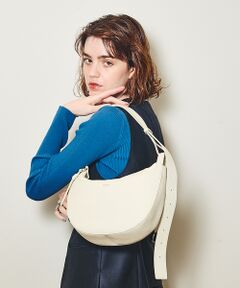 LOWELL Things / ロウェルシングス ショルダーバッグ | Mois/レザーハーフMOONショルダー