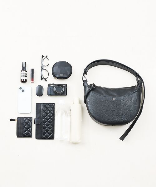 LOWELL Things / ロウェルシングス ショルダーバッグ | Mois/レザーハーフMOONショルダー | 詳細12