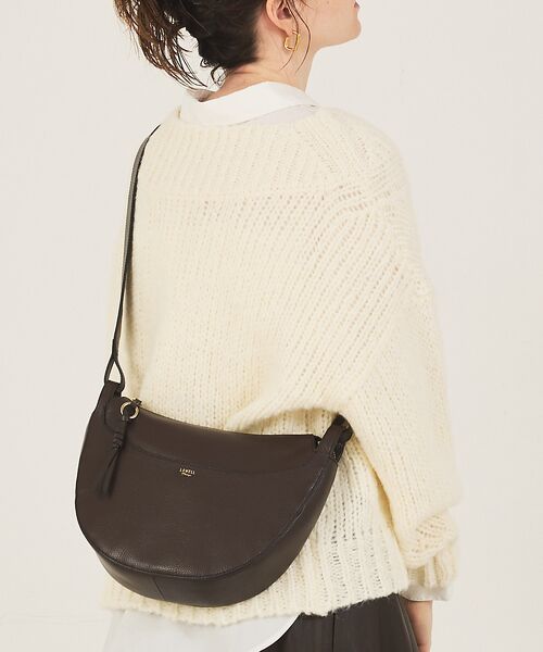 LOWELL Things / ロウェルシングス ショルダーバッグ | Mois/レザーハーフMOONショルダー | 詳細16