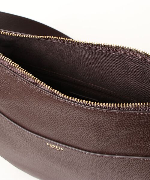 LOWELL Things / ロウェルシングス ショルダーバッグ | Mois/レザーハーフMOONショルダー | 詳細18