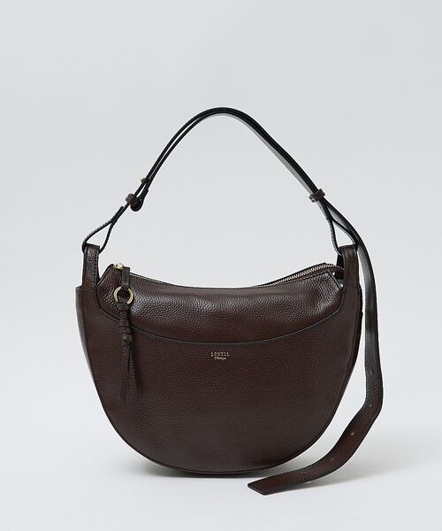 LOWELL Things / ロウェルシングス ショルダーバッグ | Mois/レザーハーフMOONショルダー | 詳細20
